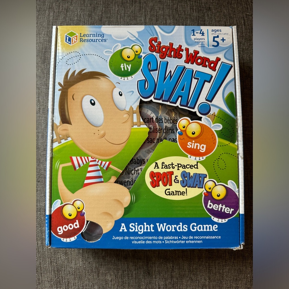 Sight Word Swat! Educational Kids Game